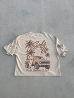 Salt Vault Frayed distressed Boxy Tee
