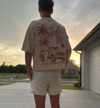 Salt Vault Frayed distressed Boxy Tee