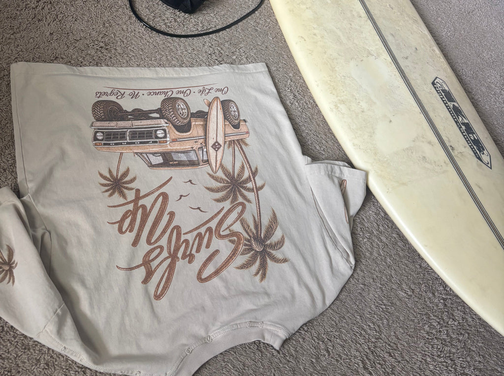 Salt Vault Frayed distressed Boxy Tee