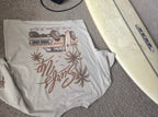 Salt Vault Frayed distressed Boxy Tee